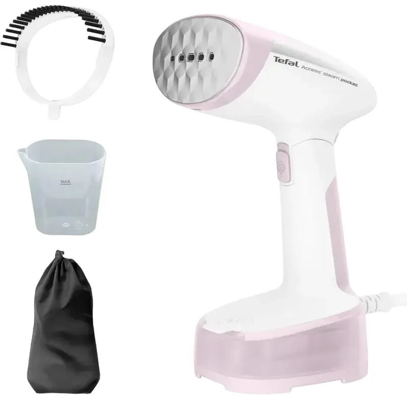 Manual steamer Tefal DT3050E1, White/Pink 5