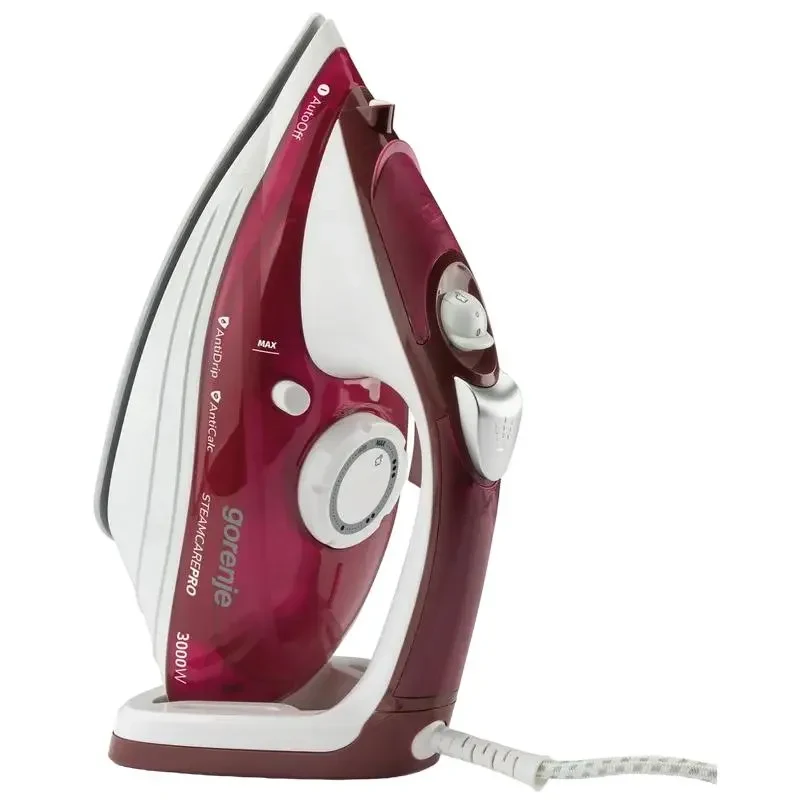 Iron Gorenje SIH3000RBC, 3000W, Burgundy 3