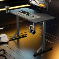 Gaming Desk Lumi GMD11E-2, Black 4