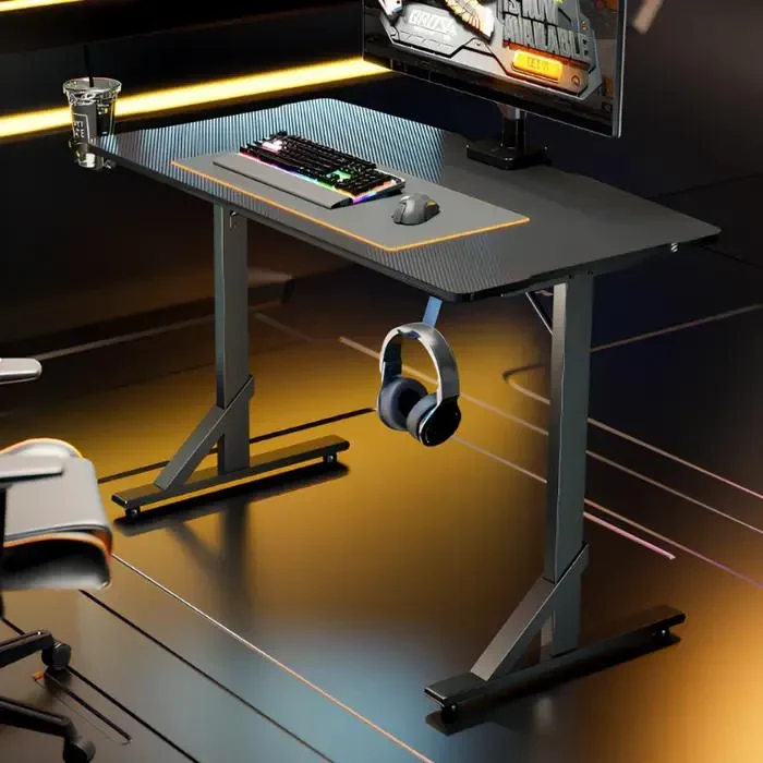Gaming Desk Lumi GMD11E-2, Black 4