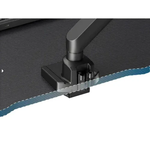 Gaming Desk Lumi GMD11E-2, Black