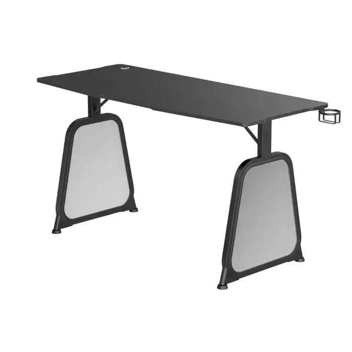 Gaming Desk Lumi GMD12E-2D, Black 5
