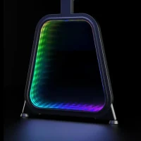 Gaming Desk Lumi GMD12E-2D, Black 2