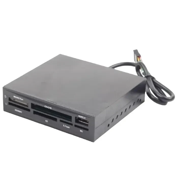 Memory Card Reader Gembird FDI2-ALLIN1-02-B, , Black 3