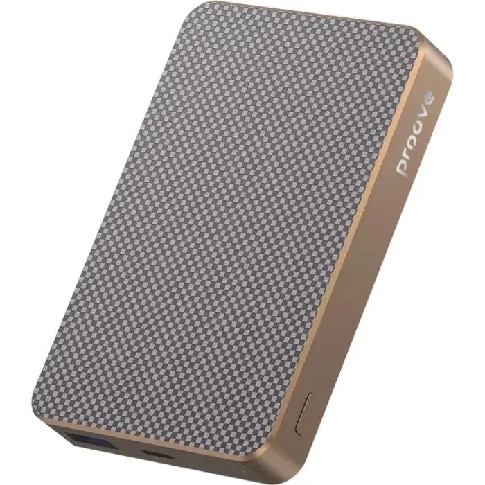 Power Bank Proove Carbon Slim 22.5W, 10000mAh, Gold 5
