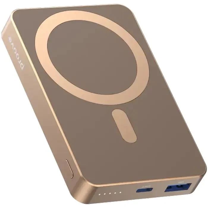 Power Bank Proove Carbon Slim 22.5W, 10000mAh, Gold 6