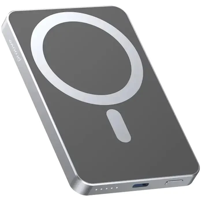 Power Bank Proove Carbon Slim 20W, 5000mAh, Silver 4