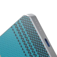 Power Bank Proove Carbon Slim 20W, 5000mAh, Silver 2