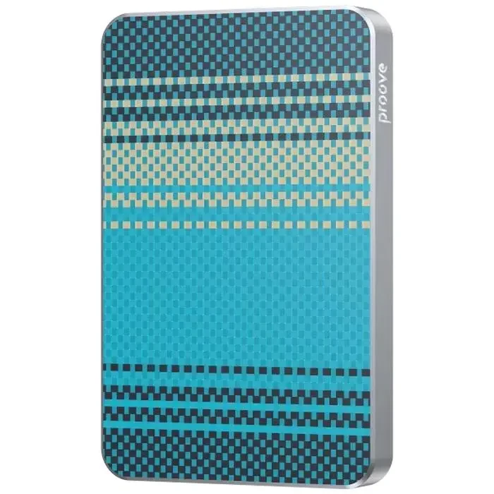 Power Bank Proove Carbon Slim 20W, 5000mAh, Silver 3