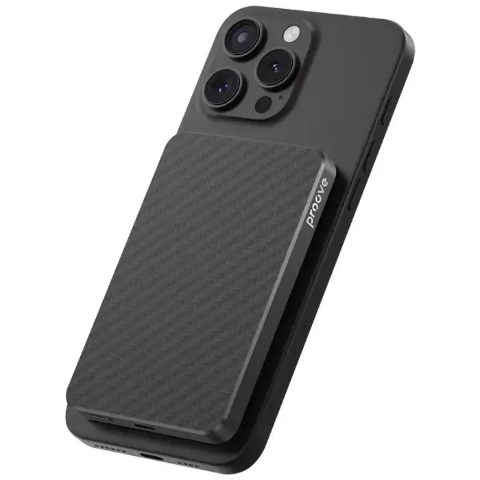 Power Bank Proove Carbon Slim 20W, 5000mAh, Black 4