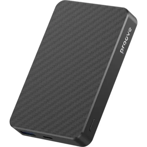 Power Bank Proove Carbon Slim 22.5W, 10000mAh, Black