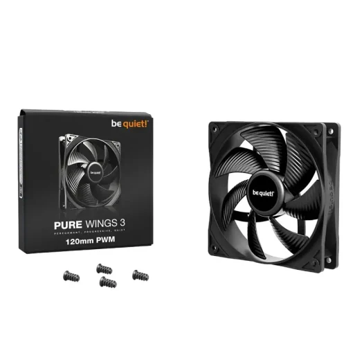 Case Fan be quiet! Pure Wings 3 PWM High-speed, 120 mm