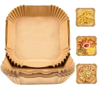 Square Air Fryer Paper 16x16x4 , 50 pcs 4