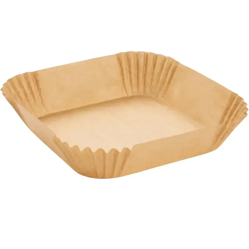 Square Air Fryer Paper 16x16x4 , 50 pcs 2