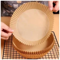 Round Air Fryer Paper 20x20x4.5, 25 pcs 2