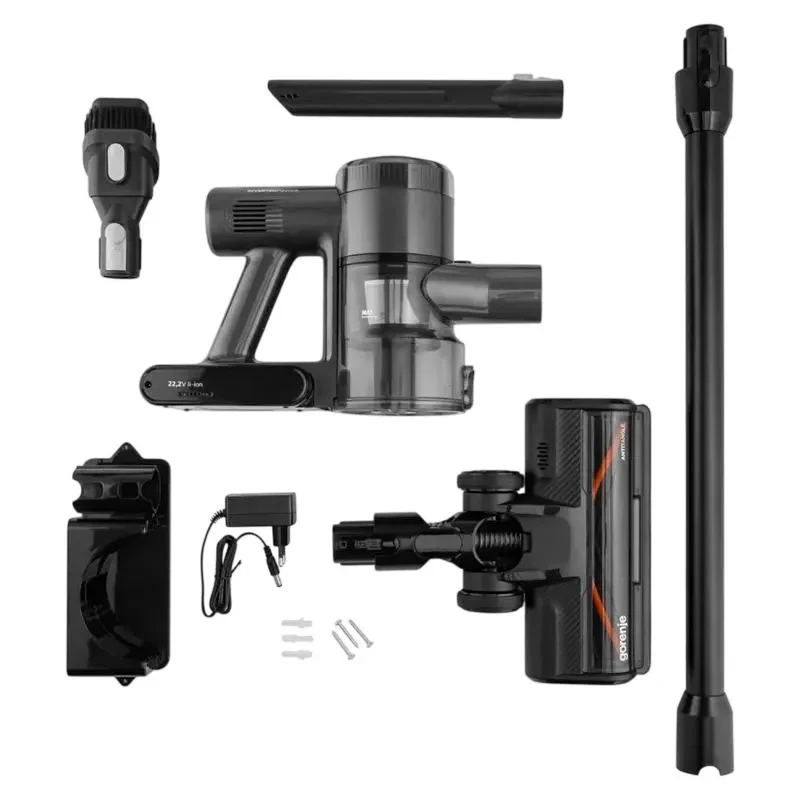 Vertical Vacuum Cleaner Gorenje SVC222480AA, Anthracite 3