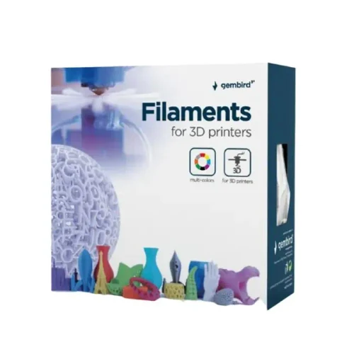 Filament for 3D printer Gembird 3DP-ABS1.75-01-FR, ABS, Red Fluorescent, 1.75 mm, 1kg