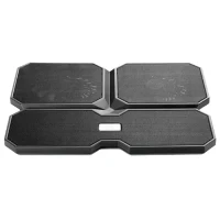 Notebook cooling stand Deepcool MultiCore X6, 15,6", Black