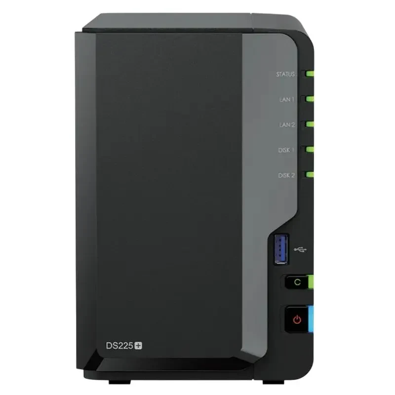 Network Attached Storage SYNOLOGY DS225+, Black 4