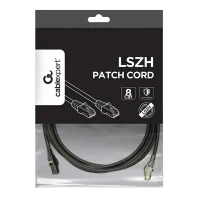 Patch cord Cablexpert PP8-LSZHCU-BK-2M, Cat8 S/FTP, 2m, Black