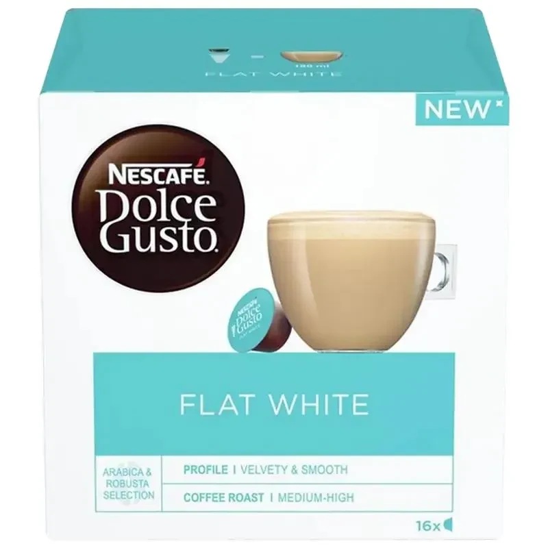 Coffee Nescafe Dolce Gusto Flat White, 16 pcs 2