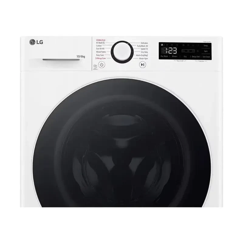 Combo Washer-Dryer LG F4DR510S0W, 10kg, White 6