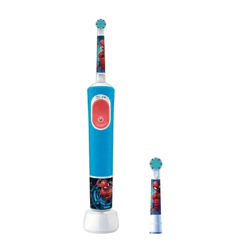 Electric Toothbrush Braun Kids PRO Spiderman Brush Head, Blue