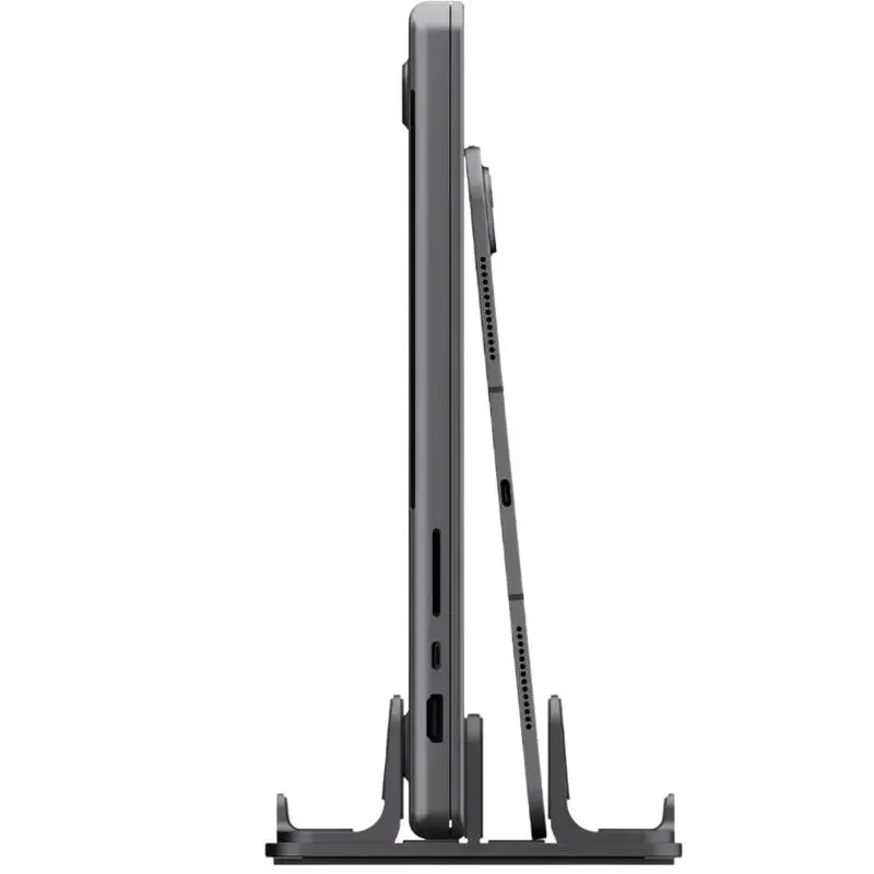 Vertical Laptop Stand Spigen LD208S4, Space Grey 6