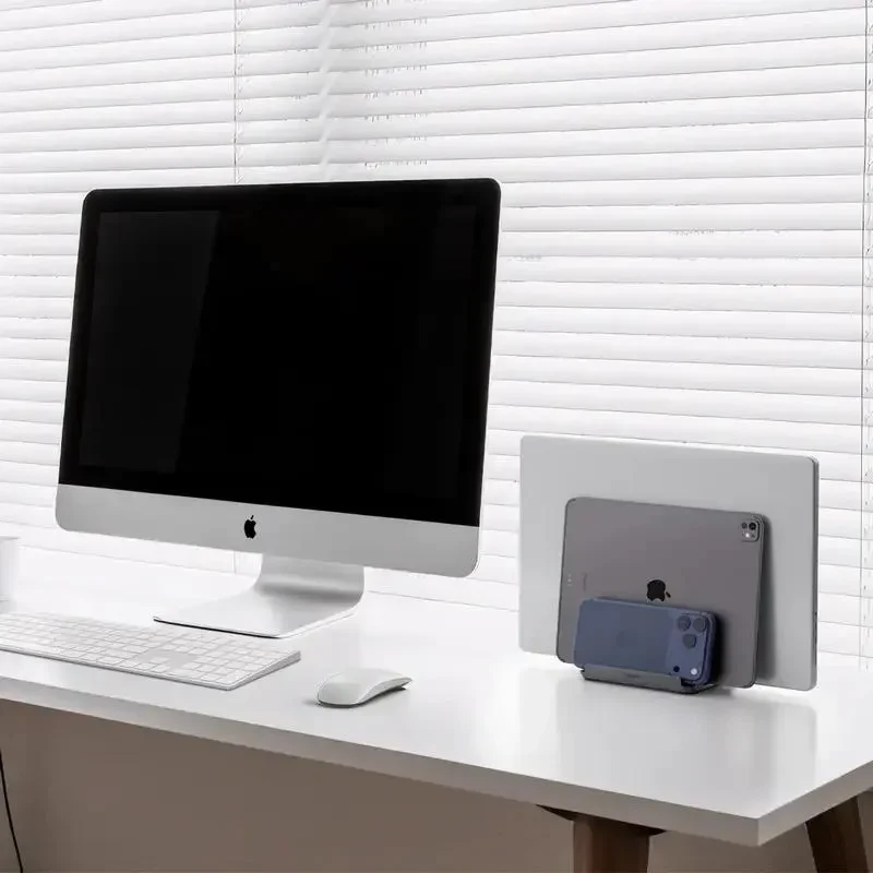 Vertical Laptop Stand Spigen LD208S4, Space Grey 8