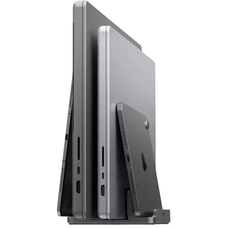 Vertical Laptop Stand Spigen LD208S4, Space Grey 12