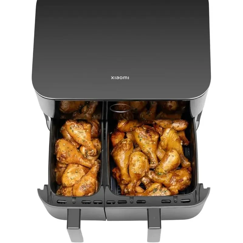 Air Fryer Xiaomi Dual Zone, Black | Чёрный 5