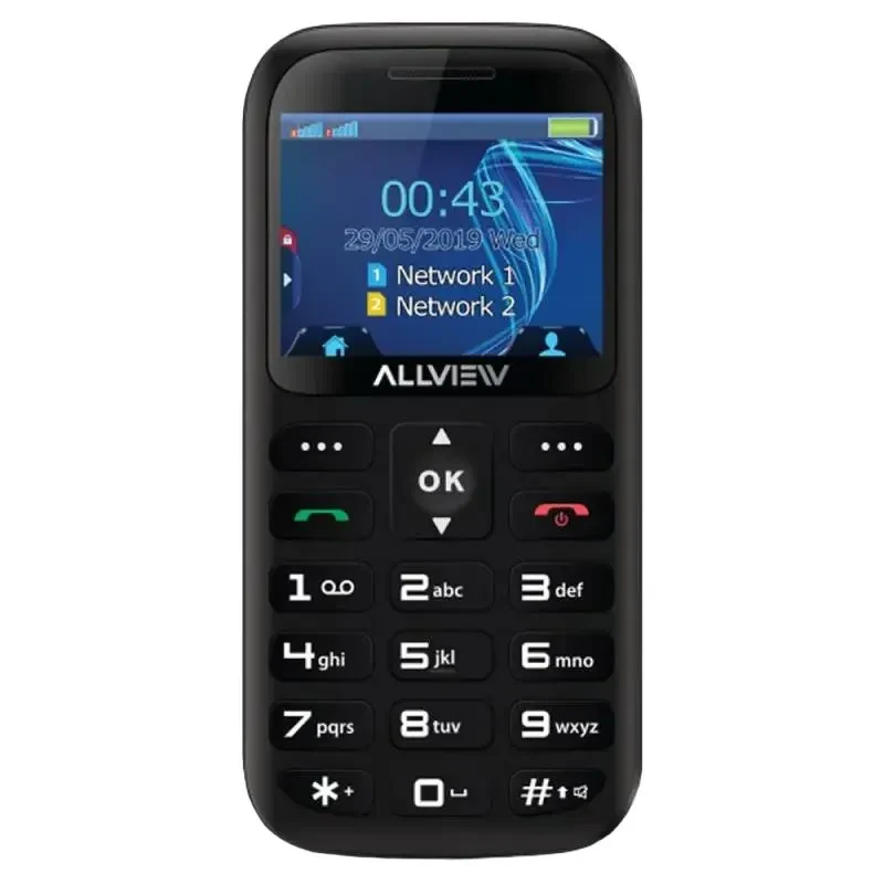Mobile Phone Allview D2 Senior, 0,03GB/32MB, Black 3