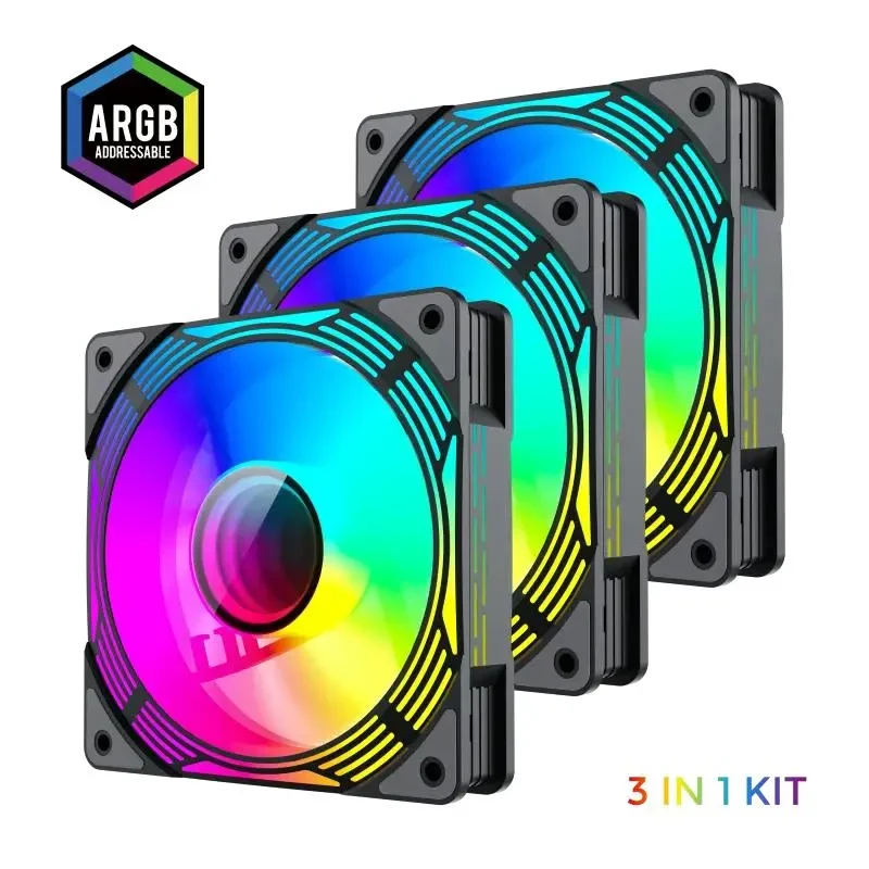 Case Fan Gamemax KF300, 120 mm 6