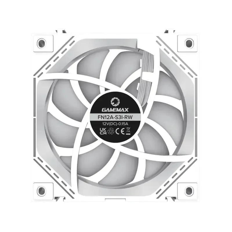 Case Fan Gamemax FN12A-S3I, 120 mm 11