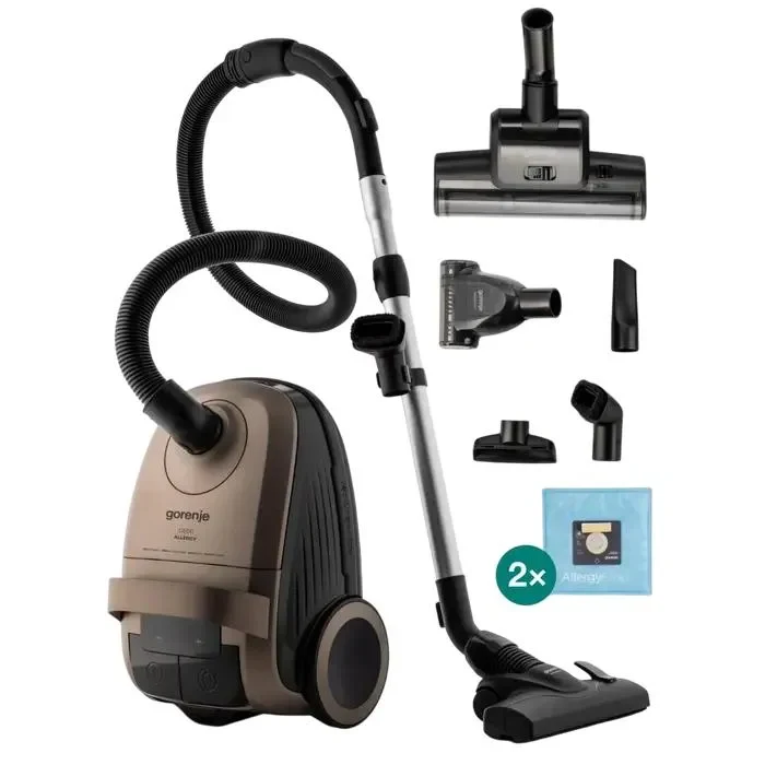 Vacuum Cleaner Gorenje VCE28G6ALLGO, Black | Bronze 4