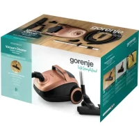 Vacuum Cleaner Gorenje VCE22G6HCO, Black | Gold 5
