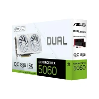 Graphics Card ASUS DUAL-RTX5060-O8G-WHITE, 8GB GDDR7 128bit 6