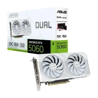 Graphics Card ASUS DUAL-RTX5060-O8G-WHITE, 8GB GDDR7 128bit 3