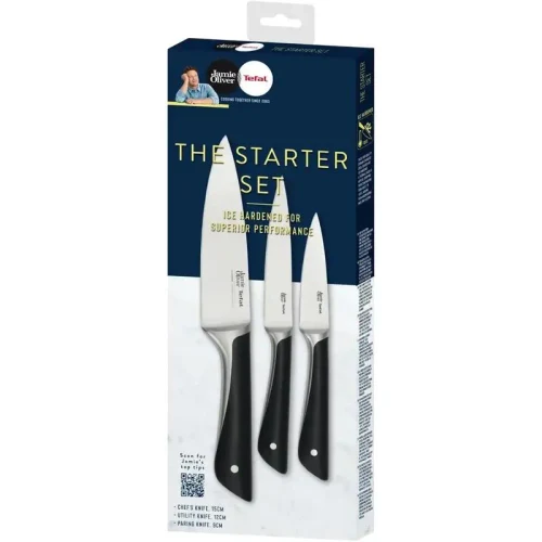 Knife Set Tefal K267S355, Black