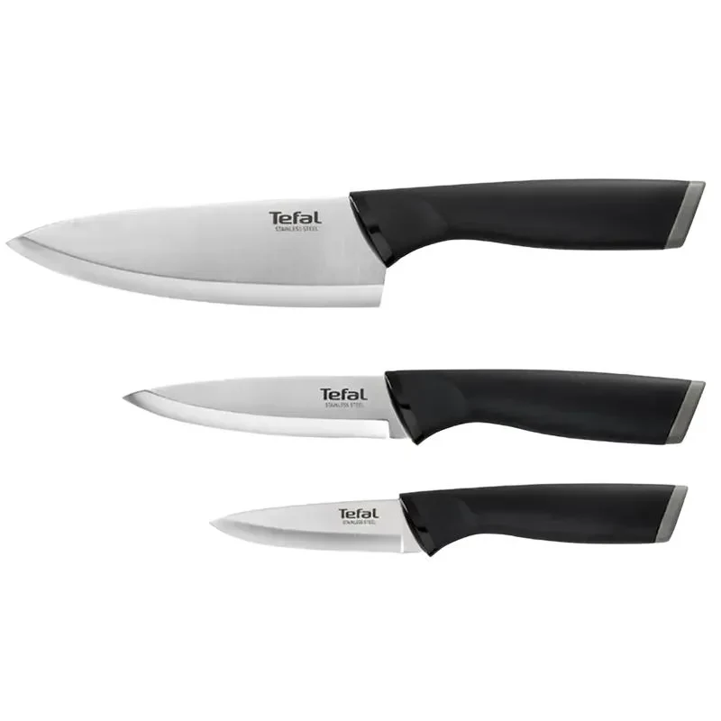 Knife Set Tefal K221S375, Black | Silver 2