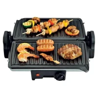 Electric Grill Tefal Minute, 1600W, Silver