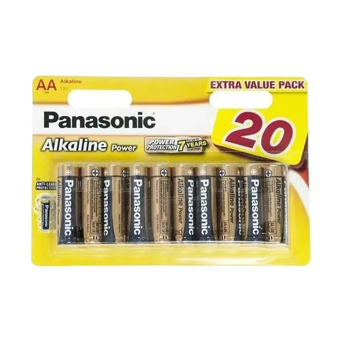 Cell Batteries Panasonic LR6REB, AA, 20pcs. 2