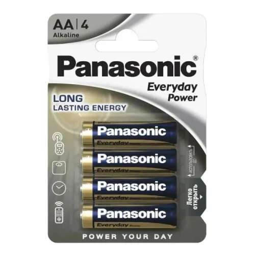 Cell Batteries Panasonic LR6REE, AA, 4pcs.