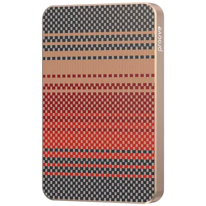 Power Bank Proove Carbon Slim 20W, 5000mAh, Bronze 4