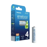 Rechargeable Batteries Panasonic BK-3MCDE/4CP, AA, 2000mAh, 4pcs.
