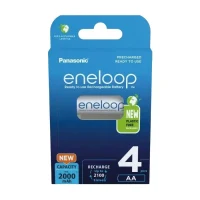 Rechargeable Batteries Panasonic BK-3MCDE/4CP, AA, 2000mAh, 4pcs. 2