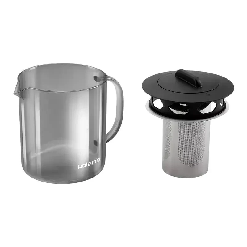 Teapot Polaris Graphit-1000TP, 1L, Grey 3