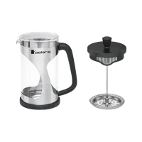 French Press Polaris Enigma-600FP, 0,6L, Black | Inox 4