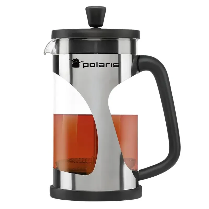 French Press Polaris Enigma-600FP, 0,6L, Black | Inox 3