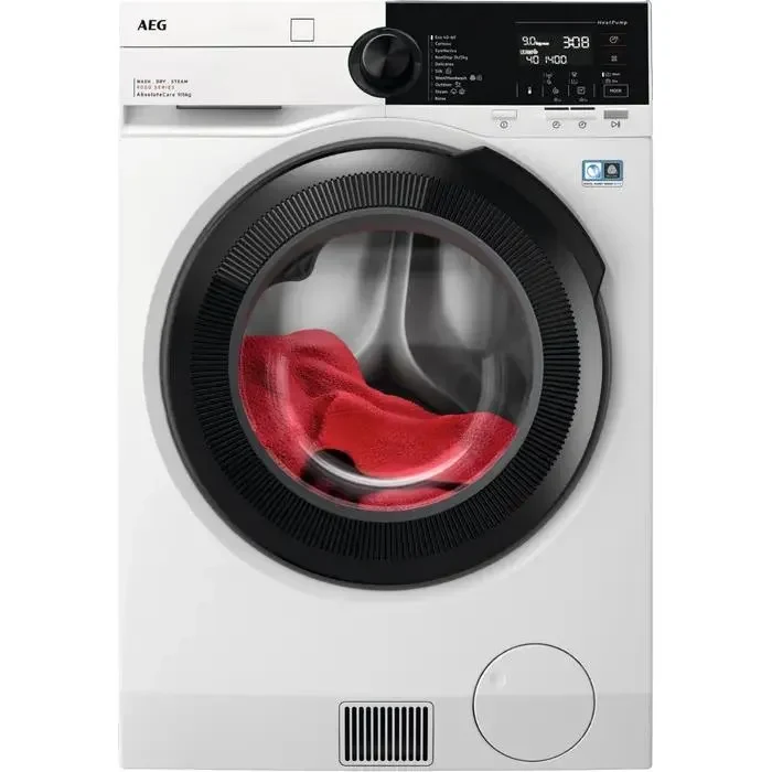 Combo Washer-Dryer AEG LWR96944B, 9kg, White 2